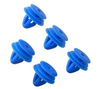Lot de 100 rivets de fixation en plastique pour panneau de garniture de voiture 82315-27000 D28 Bleu