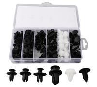 Lot de 100 rivets de fixation pour panneaux de porte, pare-chocs, garde-boue, capot, garniture intérieure (sac)