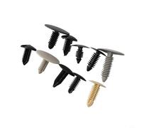 Lot de 100 rivets de garde-boue en plastique pour installation de carrosserie et garniture
