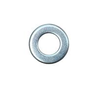 Lot de 100 rondelles diamètre intérieur : 10,5 mm M10 DIN 125 acier galvanisé SWG