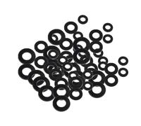 Lot de 100 rondelles en nylon M5 x 20 x 2 mm - Rondelles d'étanchéité polyvalentes - Rondelles plates - Rondelles isolantes de rechange - Rondelles de sécurité pour robinet mécanique Reparatu