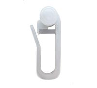 Lot de 100 rouleaux de rideau de 8 mm avec crochets plissés extra longs pour rails en plastique avec canal de 4 mm comme MHZ, Gardinia, SMplus