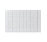 Lot de 100 rubans adhésifs double face transparents à pois autocollants sans traces pour décorations de Noël avec