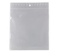 Lot de 100 sachets 140 x 150 mm fermeture zip Transparent. Sachet fermeture zip 14 x 15 cm 50u sac plastique compatible alimentaire et congélation de marque UNIVERS GRAPHIQUE REF UGZ140150