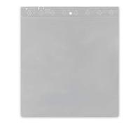 Lot de 100 Sachets 200 x 200 mm fermeture zip Transparent - Sachet fermeture zip 20 x 20 cm 50µ sac plastique compatible alimentaire et congélation de marque UNIVERS GRAPHIQUE REF UGS20-100