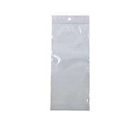 lot de 100 Sachets 80 x 180 mm fermeture zip Transparent. Sachet fermeture zip 8 x 18 cm 50u sac plastique compatible alimentaire et congélation de marque UNIVERS GRAPHIQUE REF UGZ80180