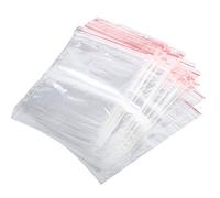Lot de 100 Sachets à Fermeture Zip Sachets Plastique Alimentaire 13 x 19 CM