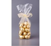 Lot de 100 sachets transparents alimentaires biodégradables, sacs à dragées, sachets de nourriture, sachets cadeaux pour naissance, bonbonnières, sacs cadeaux compostables, Eco