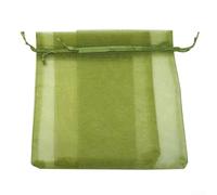 Lot de 100 sacs à fruits en maille écologique pour une protection efficace des fraises et raisins contre les parasites (vert kaki)