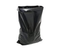 Lot de 100 sacs à gravats en polyéthylène noir - 400 g, 50,8 x 76,2 cm - Matériau 100 % recyclé - Sacs à déchets très résistants - Pour constructeurs, jardin, cuisine, maison, bureau, traiteurs