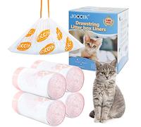 Lot de 100 sacs à litière avec cordon de serrage compatibles avec Petkit Pura X/Max pour bacs à litière automatiques