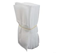 Lot de 100 sacs à plantes en tissu non tissé pour la rotation des cultures, l'entretien de la santé du sol et la gestion des racines dans les jardins (18 x 20 cm, pliant)