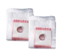 Lot de 100 sacs de filtre à poussière pour perceuse - Collecteur de poussière pour perceuse - Collecteur de poussière - Accessoire de collecte de poussière en polyéthylène - Outil d'installation de