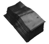 Lot de 100 sacs de plantation en polyéthylène pour transplantation sans retrait - Économie d'eau - Résistants à la sécheresse - Pour applications de serre (17 x 25 cm)