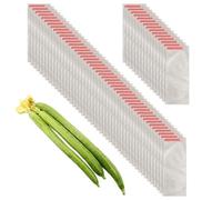 Lot de 100 sacs de protection pour fruits et fruits en maille pour arbres fruitiers, 15x50 cm, Consulte la descripción, Voir description