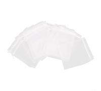 Lot de 100 sacs de protection réutilisables en organza avec cordon de serrage pour lutter efficacement contre les parasites dans les jardins et les vergers (15 x 20 cm)