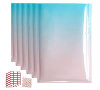 Lot de 100 sacs d'emballage alimentaire sous vide en feuille Mylar métallique avec ouverture sur le dessus, pochettes plates thermoscellables pour objets de collection à long terme (rose, 6 x 9 cm)