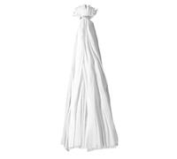 Lot de 100 Sacs en pour légumes - Filet de Rangement en élastique avec Fermeture à Boucle | Filet Respirant réutilisable de 40 cm pour épicerie, Fruits, Fruits de mer, Blanc, Voir