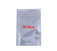 Lot de 100 sacs hermétiques antistatiques refermables 5 tailles avec fermeture éclair pour composants électroniques et informatiques sensibles