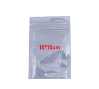 Lot de 100 sacs hermétiques antistatiques refermables 5 tailles avec fermeture éclair pour composants électroniques et informatiques sensibles