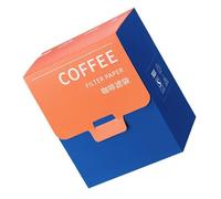 Lot de 100 sacs jetables en papier filtrant portable à suspendre pour café - Accessoires pour café - Papier filtre jetable durable
