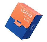 Lot de 100 sacs jetables en papier filtrant portable à suspendre pour café - Accessoires pour café - Papier filtre jetable durable