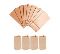 Lot de 100 sacs marron de 0,5 kg