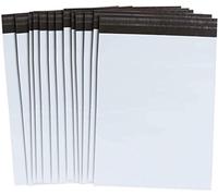 Lot de 100 sacs postaux auto-scellés en polyéthylène 30,5 x 30,5 cm