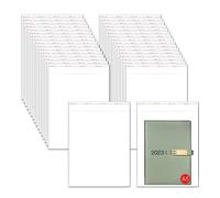 Lot de 100 sacs transparents autocollants 20x25 cm 50 µm Pour bonbons, biscuits, chocolats, boulangerie, bijoux A5 A6 (6 tailles)