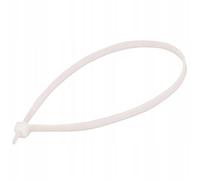 Lot de 100 serre-câbles fixes blancs 3,6 x 140 mm