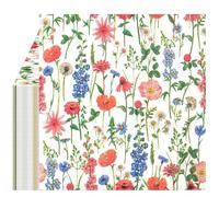 Lot de 100 serviettes de cocktail aquarelles - 2 plis - Serviettes jetables - Pour le thé de l'après-midi - 33 x 33 cm - Douces et absorbantes - Serviettes jetables pour anniversaire