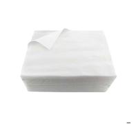 Lot de 100 serviettes en non tissé spunlace jetables - 40 x 50 cm - Vivezen