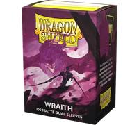 Lot de 100 Sleeves Dragon Shield Dual Matte (Wraith)