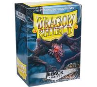 Lot de 100 Sleeves Dragon Shield Matte (Black)