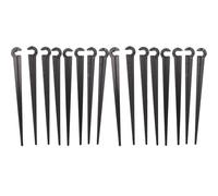 Lot de 100 supports de tuyau Micro Drip pour tuyau d'arrosage 4/7 mm pour potagers, plantes ou parterres de fleurs