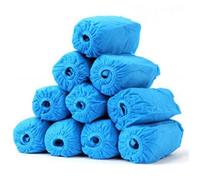 Lot de 100 Surchaussures jetables protège chaussures Couvre-chaussure Tissu Non-tissés M