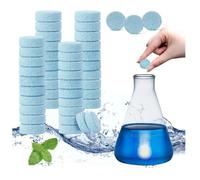 Lot de 100 Tablettes Pastilles Lave Glace, Pastille Lave Glace Concentré, Liquide Lave Glace Voiture 400 L, Tablettes de Nettoyage