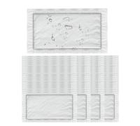 Lot de 100 tampons absorbants pour plateau de volaille pour cuisine et magasin | 100 pièces de papier de cuisine Dri Lock 50/80 g - Fournitures de cuisine hygiéniques pour des aliments frais et