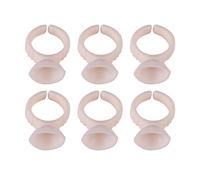 Lot de 100 tasses à anneau en silicone pour encre de tatouage semi-permanente pour tasses à anneau en silicone porte-pigments (Masyrtdqot7yimrk-01)