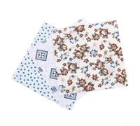 Lot de 100 tissus en coton pour divers projets de couture, y compris le patchwork, les vêtements d'été, les coussins et les petits accessoires faits à la main