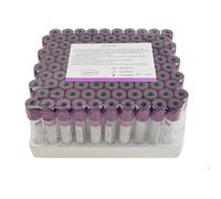 Lot de 100 tubes à essai de coagulation pour prélèvement d'échantillons sanguins, précis et fiables pour les tests de laboratoire