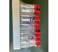 Lot de 100 tubes à essai sérum sous vide 8 ml avec gel + accélérateur 16 x 100 mm