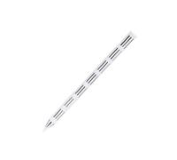 Lot de 100 tubes d'aération pour plantes en pot, insert d'arrosage pour zone racinaire fendue avec pointe pointue, 21,2 x 1,6 cm, pour jardinage en conteneur et culture en intérieur, guide d'arrosage