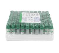 Lot de 100 tubes de prélèvement sanguin sous vide pour usage clinique et animal