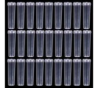 Lot de 100 tubes d'eau florale en plastique étanches - 1,8 x 4 cm - 1,8 x 7 cm - Pour fleuristes, mariages, événements - Bricolage (A)