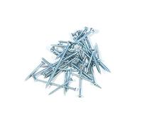 Lot de 100 vis 3,5 x 20 - Filetage partiel - Entraînement Torx - Tête plate - Double filetage et nervures de fraisage - Vis à bois universelles