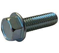 Lot de 100 vis à métaux à tête cylindrique hexagonale non fendue en zinc 8-32X1/2