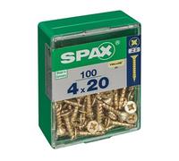 SPAX Acier trempé jaune Pozi