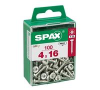 Boite 100 Vis universelle SPAX t?te ronde pz 4x16 WIROX 100 pc