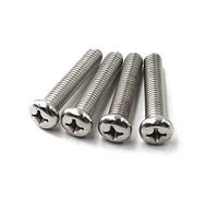 Lot de 100 vis cruciformes M4 x 16 en acier inoxydable 304